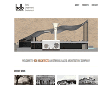 Tablet Screenshot of bdb-architects.com